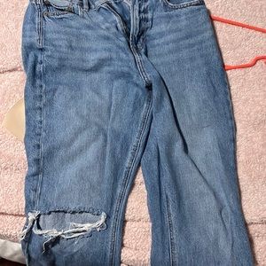 AMERICAN EAGLE (WORN ONCE) BAGGY WIDE JEANS